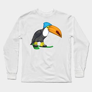 Toucan Skier Ski Winter sports Long Sleeve T-Shirt